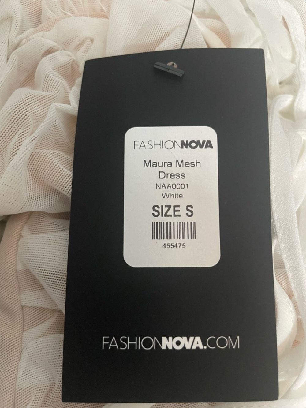 Fashion Nova Blush Sheer Ruched Long Sleeve Mini Dress ok - Picture 4 of 4